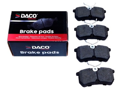 PADS BRAKE REAR FORD FOCUS I 2005- DACO - milautoparts-fr.ukrlive.com