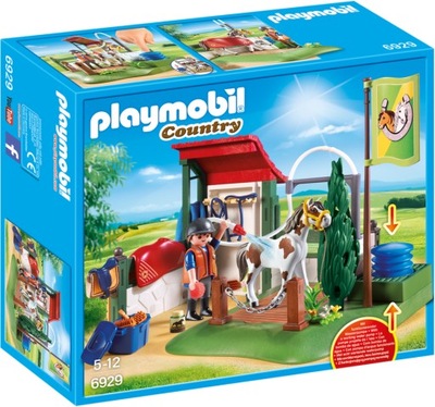 Playmobil 6929 Myjnia dla koni Figurki Klocki