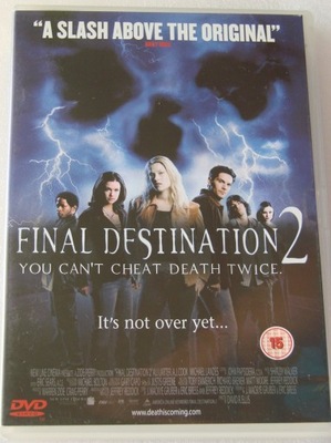 Final Destination 2 Oszukać przeznaczenie DVD UK