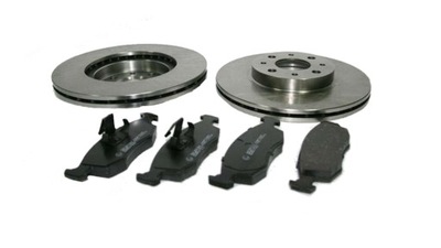 DISCS + PADS FRONT FIAT DOBLO 119 2001- - milautoparts-fr.ukrlive.com