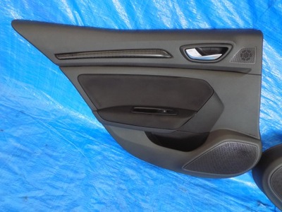 Обивка обшивка левый задняя левая задняя megane iv фото №1