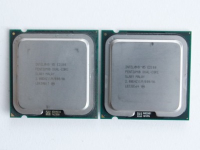 2szt. INTEL Pentium DUAL-CORE E2180 2,00GHz LGA775