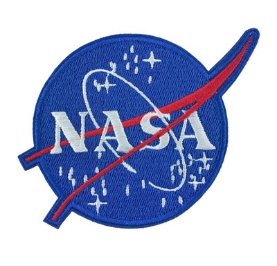 Naszywka na rzep NASA 8cm - Wysoka Jakość