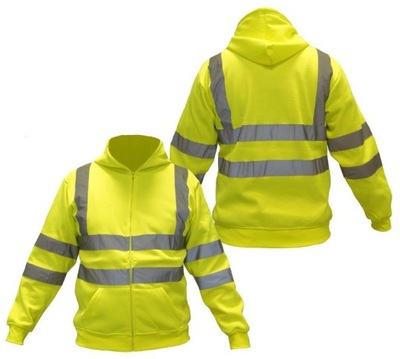 BLUZA ODBLASKOWA Z KAPTUREM CONSORTE MERKURY roz. M