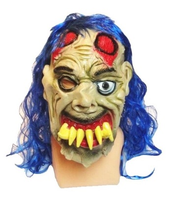 Maska ZOMBIE Obcy Obcego Potwora Potwór HALLOWEEN