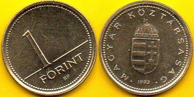 Węgry - 1 Forint 1993 r.