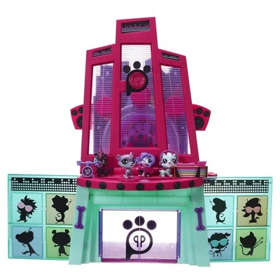 Littlest Pet Shop Dom Domek Scena Zestaw Akcesoria Figurki