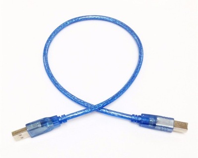 Kabel USB 2.0 A -B długośc 30 cm