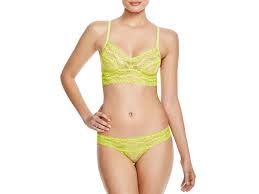 2P Wacoal Freya Lace Kiss Limon bralette S 36 70D