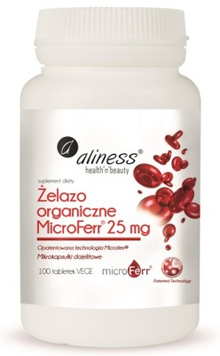 ALINESS ŻELAZO MicroFERR mikrokapsułki dojelitowe