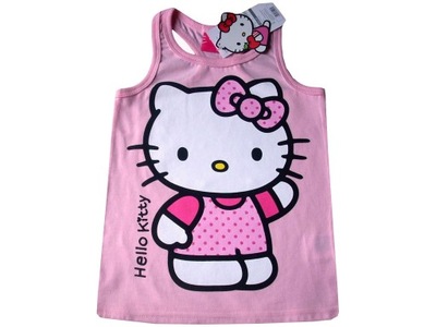 Hello Kitty bluzka bokserka 134cm BAWEŁNA LATO