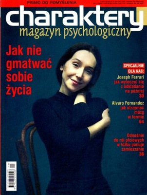 Charaktery. Magazyn psychologiczny. Nr 11/2015.