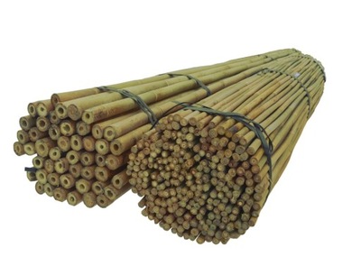 TYCZKI BAMBUSOWE 75 cm 8/10 mm /100 szt/, bambus