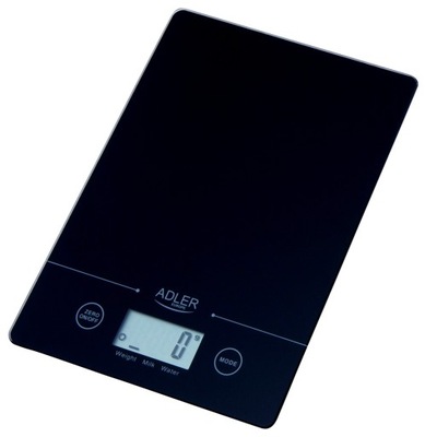 Adler Waga kuchenna Adler AD 3138 Waga maksymalna (nośność) 5 kg 1 g LCD