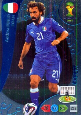 Karty FIFA World Cup Brasil 2014. Andrea Pirlo.