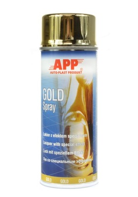 APP lakier GOLD SPRAY efekt złota 400 ml