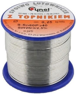 Cyna 250g Sn60Pb40 CYNEL