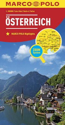 AUSTRIA MAPA MARCO POLO - ZOOM SYSTEM