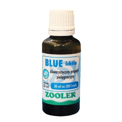 Zoolek Blue Ichtio (Błękit) 250ml - na glony