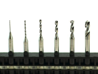 Wiertło Wiertła VHM z węglika 0,2-3,175mm PCB CNC