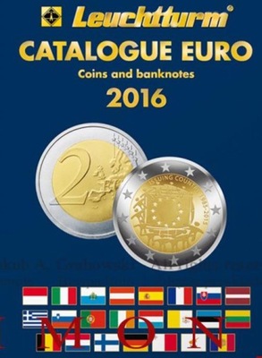 Katalog monet i banknotów EURO 2016 r.