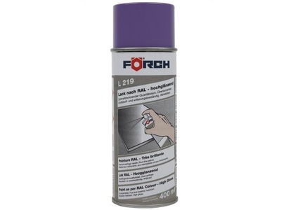 FORCH L219 RAL 4005 ÉCLAT SPRAY 400ML WYS. QUALITÉ - milautoparts-fr.ukrlive.com