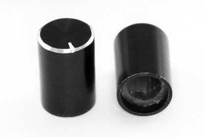 Gałka czarna do potencjometrów GCL10 10mm