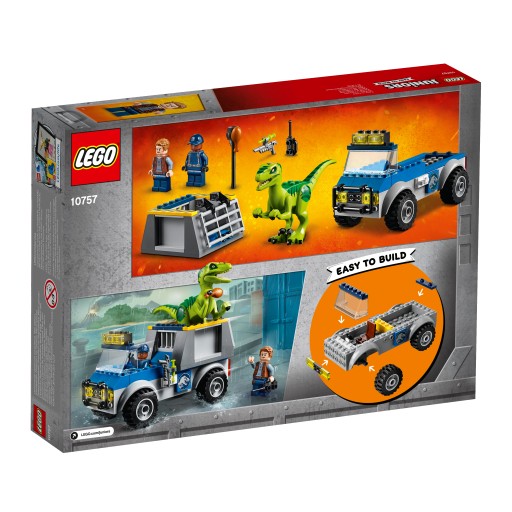 LEGO Juniors 10757 Мир Юрского периода: Спасение хищников