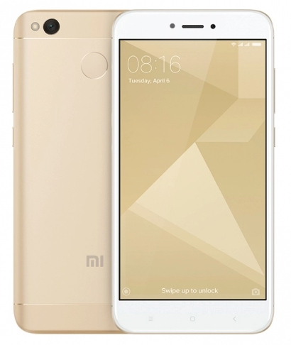 Телефон Xiaomi Redmi 4X 3 ГБ ОЗУ 32 ГБ ПЗУ 1 владелец Очень хорошее состояние Золотой корпус