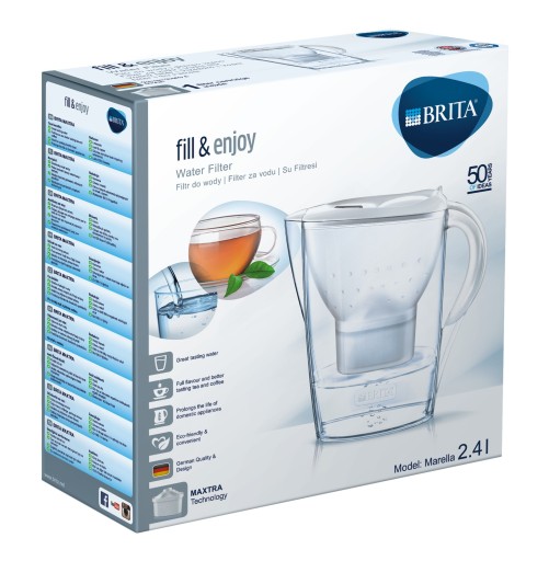 BRITA MARELLA КУВШИН 2,4 Л + 1 ПРЕДМЕТ BRITA MAXTRA