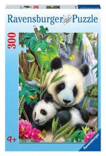 Puzzle 300 elementów. Kochana panda