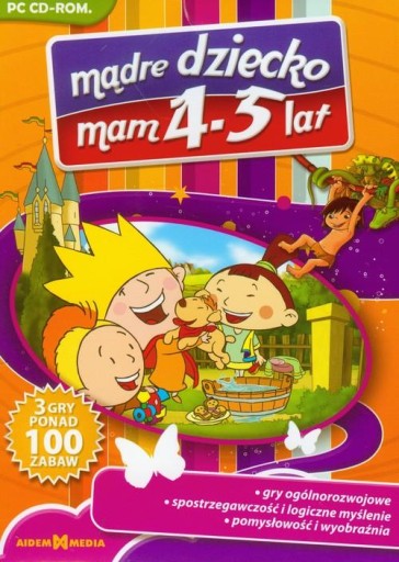 УМНЫЙ РЕБЕНОК МНЕ 4-5 ЛЕТ CD-ROM [ПК] КОРОБКА