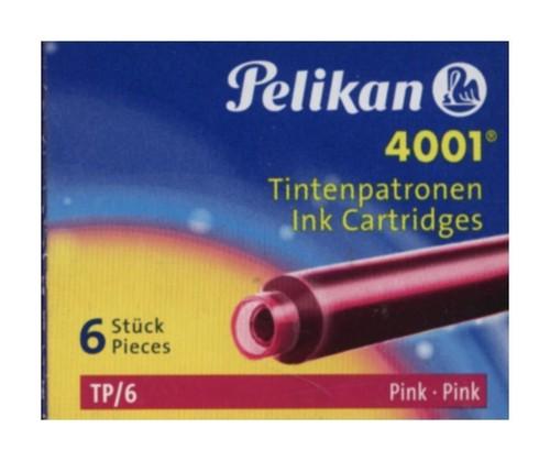 Картриджи для ручек Pelikan Розовый короткий