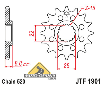 Цепь + звезды KTM 450 SX-F 2007-2012 X-Ring!