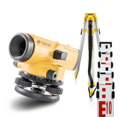 Оптический уровень Topcon AT-B4A + штатив + рейка