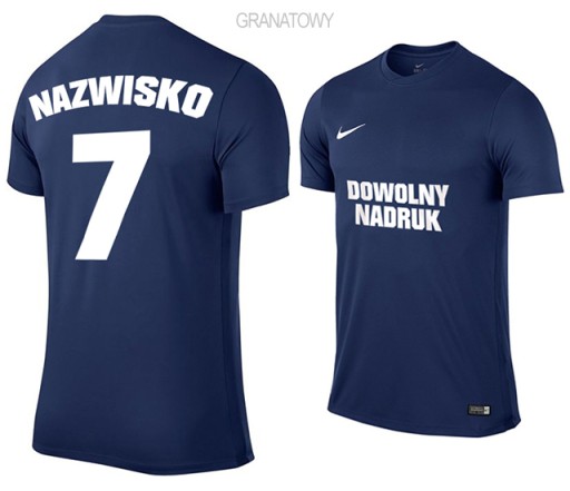 STRÓJ PIŁKARSKI NIKE 13 KOLORÓW DOWOLNY NADRUK M