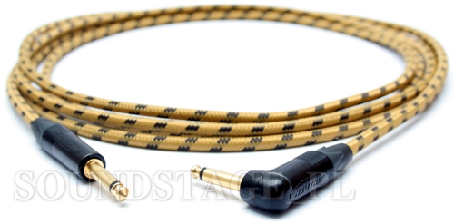 SOUNDSTAGE Przewód GITAROWY KABEL 3M vintage TWEED