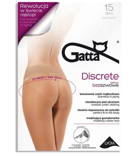 Бесшовные колготки GATTA DISCRETE DAINO #4 L