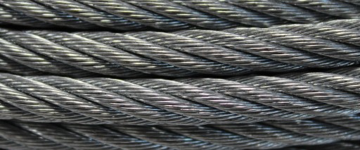 lina stalowa z hakiem HS - 6mm x 20m 2,60t 6x19