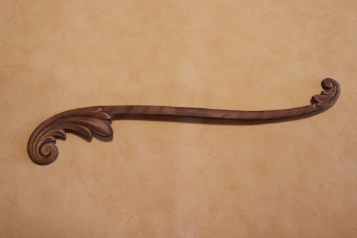 Dekor 30x5cm, ornament, sztukateria- D018