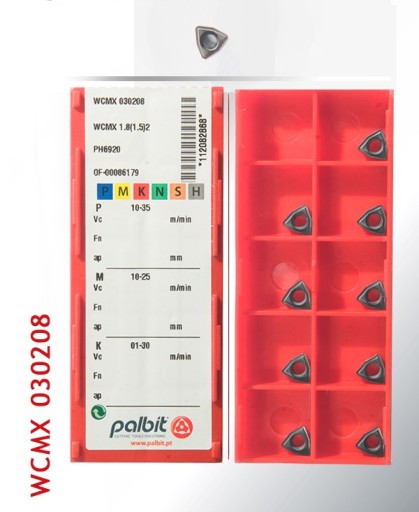 PALBIT PLATE WCMX 030208 ДЛЯ СВЕРЛ ПОРТУГАЛИЯ