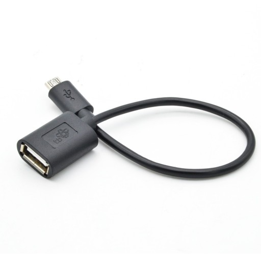 КАБЕЛЬ TB OTG micro USB-USB A хост-адаптер 15 см HQ