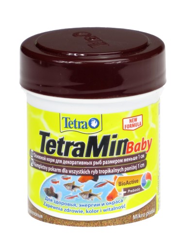 TETRA MIN BABY 66мл ОСНОВНОЙ КОРМ ДЛЯ МАЛЬКОВ