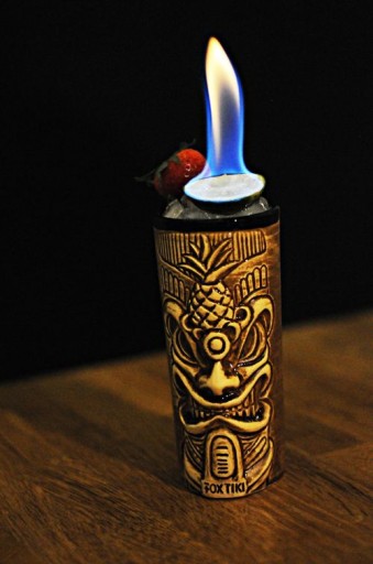 Fox Tiki Mug Matero Szklanka Kubek Idealny do grzańca Ceramika Hawaje