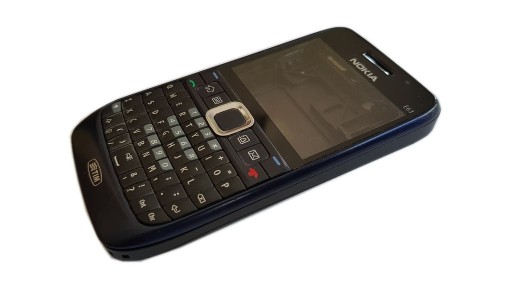 Оригинальный корпус, клавиатура, крышка аккумуляторного отсека, панель Nokia E63, уникальная, темно-синяя