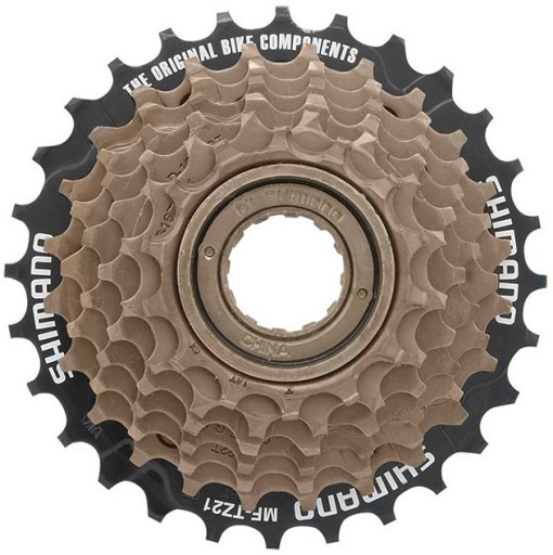 SHIMANO MF-TZ21 7-ступенчатая коробка свободного хода, навинчиваемая, 14–28 т.