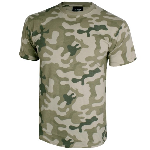 ФУТБОЛКА МУЖСКАЯ ПОД УНИФОРМУ, ХЛОПОК TEXAR CAMOUFLAGE PL DESERT 3XL