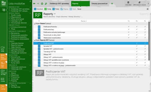 Станции InsERT Rachmistrz nexo PRO 3 KPIR