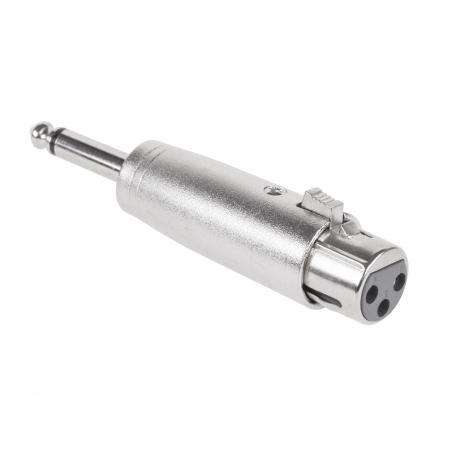 Adapter Jack 6,3mm wtyk - XLR damski