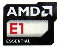 Оригинальная наклейка AMD E1. (102)